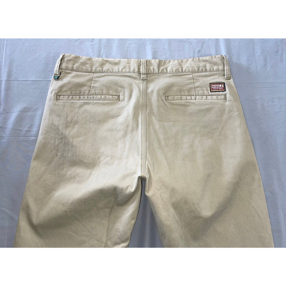 Vissla 'Port' Slim Fit Stretch Poly-Cotton Chino Pants. Beige, Men's 32X29. GUC! - Picture 9 of 9